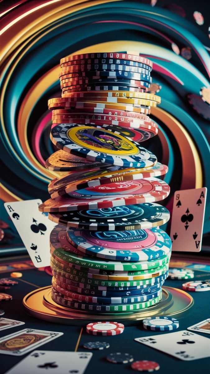 Infinite Blackjack player interface on jy4d showing betting area and hand
